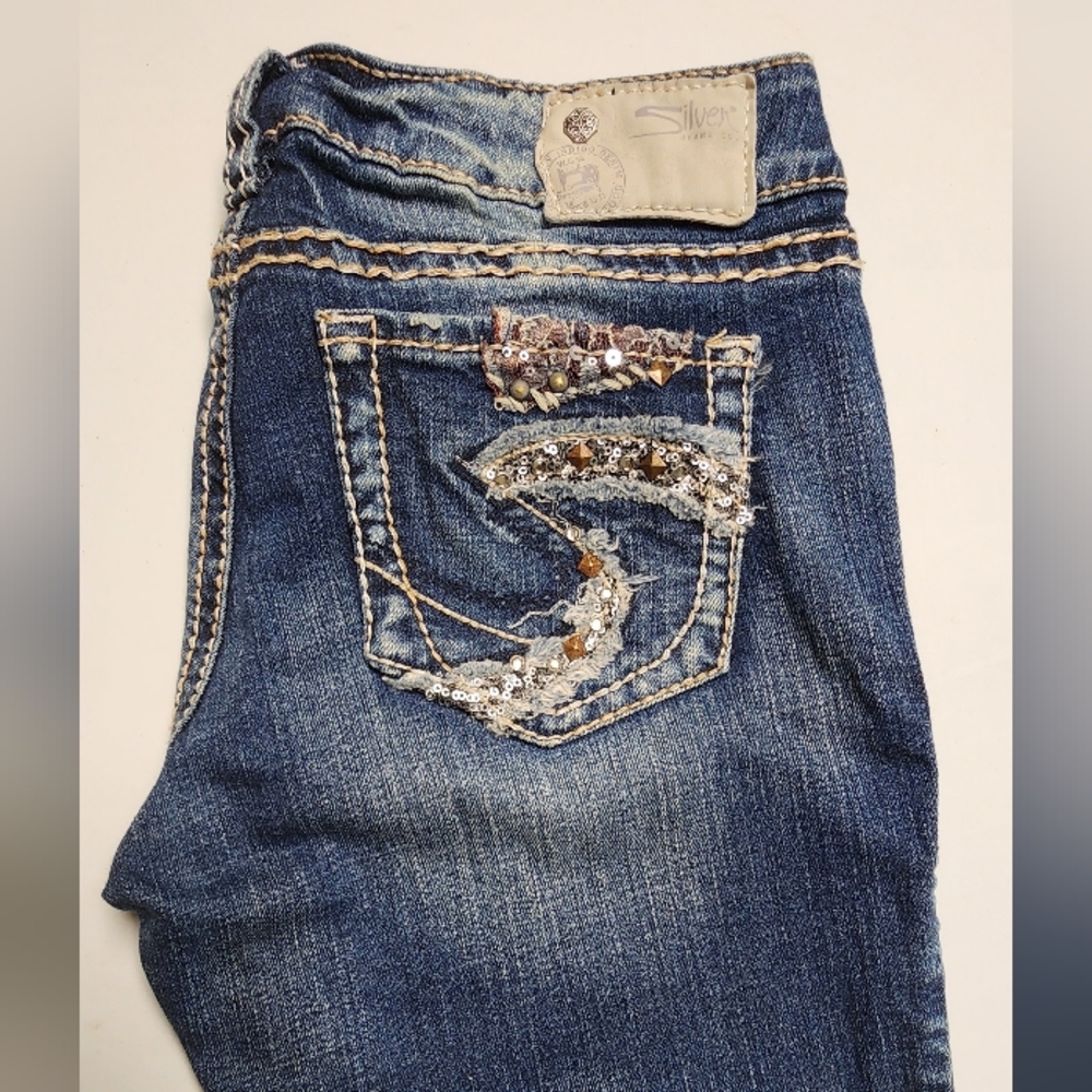 Silver Jeans Co, SUKI, Mid rise, Boot cut jeans, Size 29x31